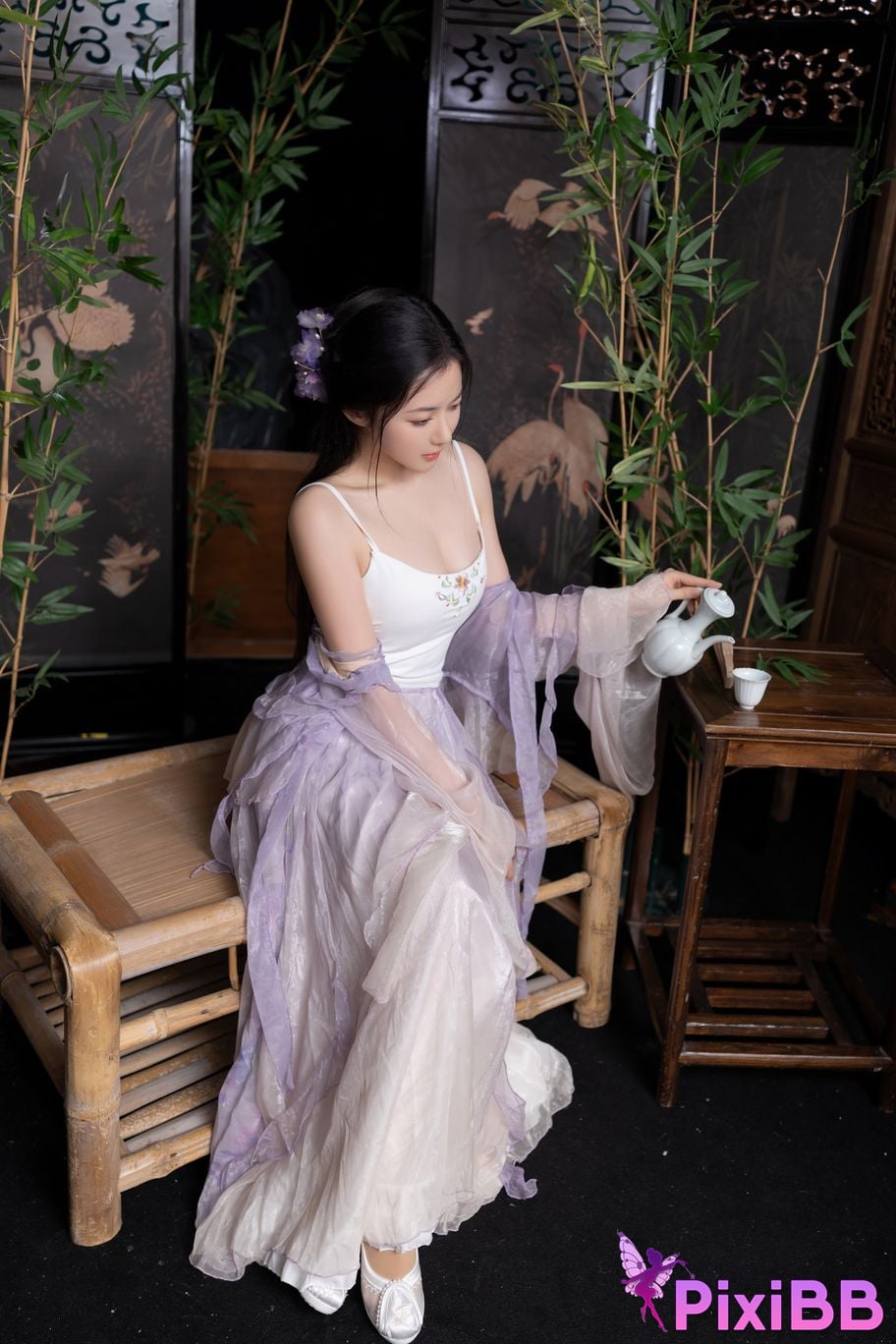 No watermark for in app purchases caviar Fish XIUREN model Butterfly PixiBB.COM 027 1