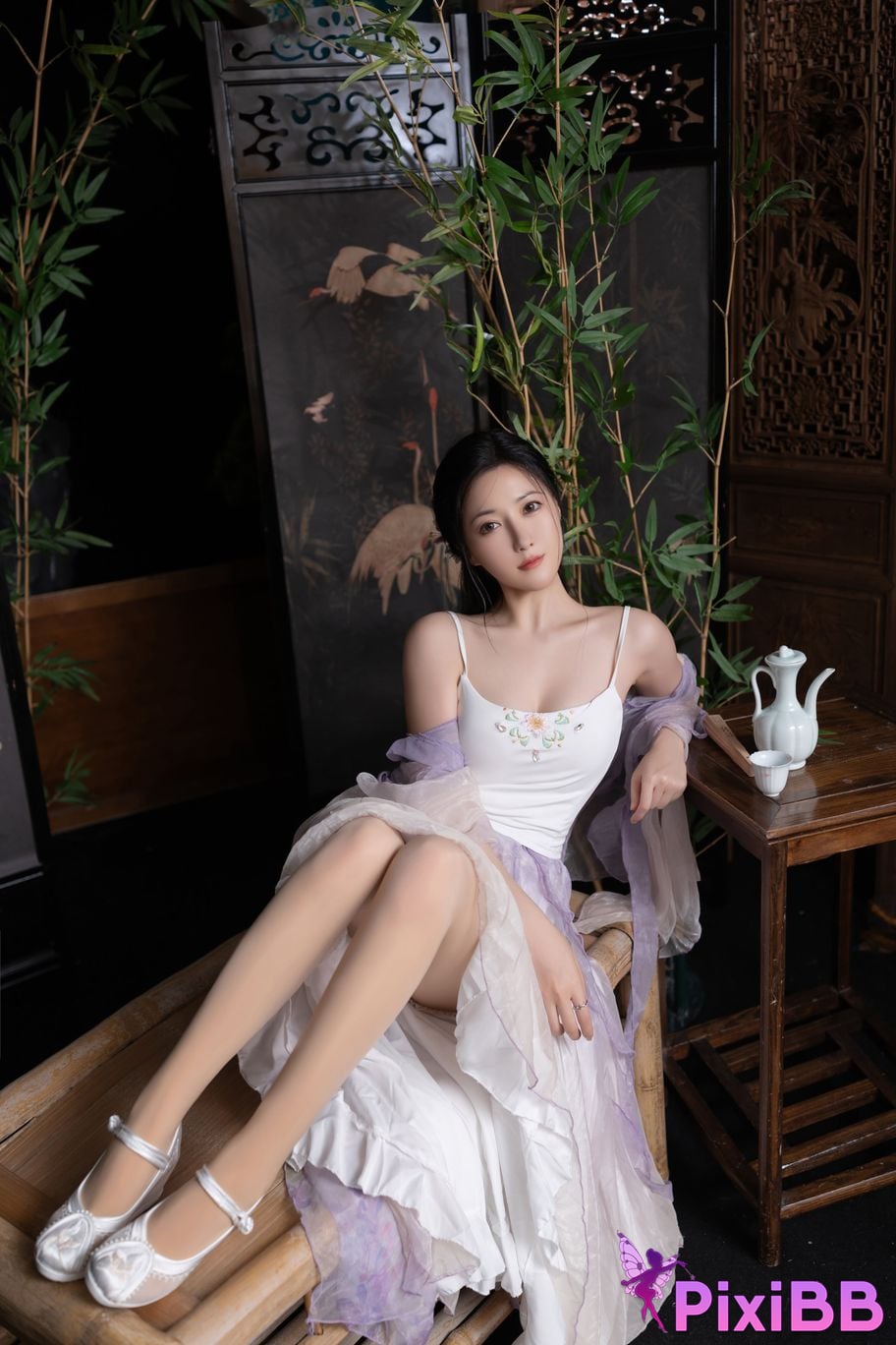 No watermark for in app purchases caviar Fish XIUREN model Butterfly PixiBB.COM 031 1