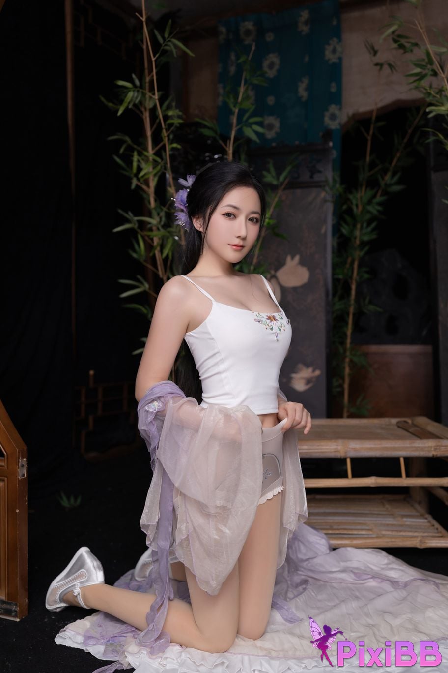 No watermark for in app purchases caviar Fish XIUREN model Butterfly PixiBB.COM 052 1