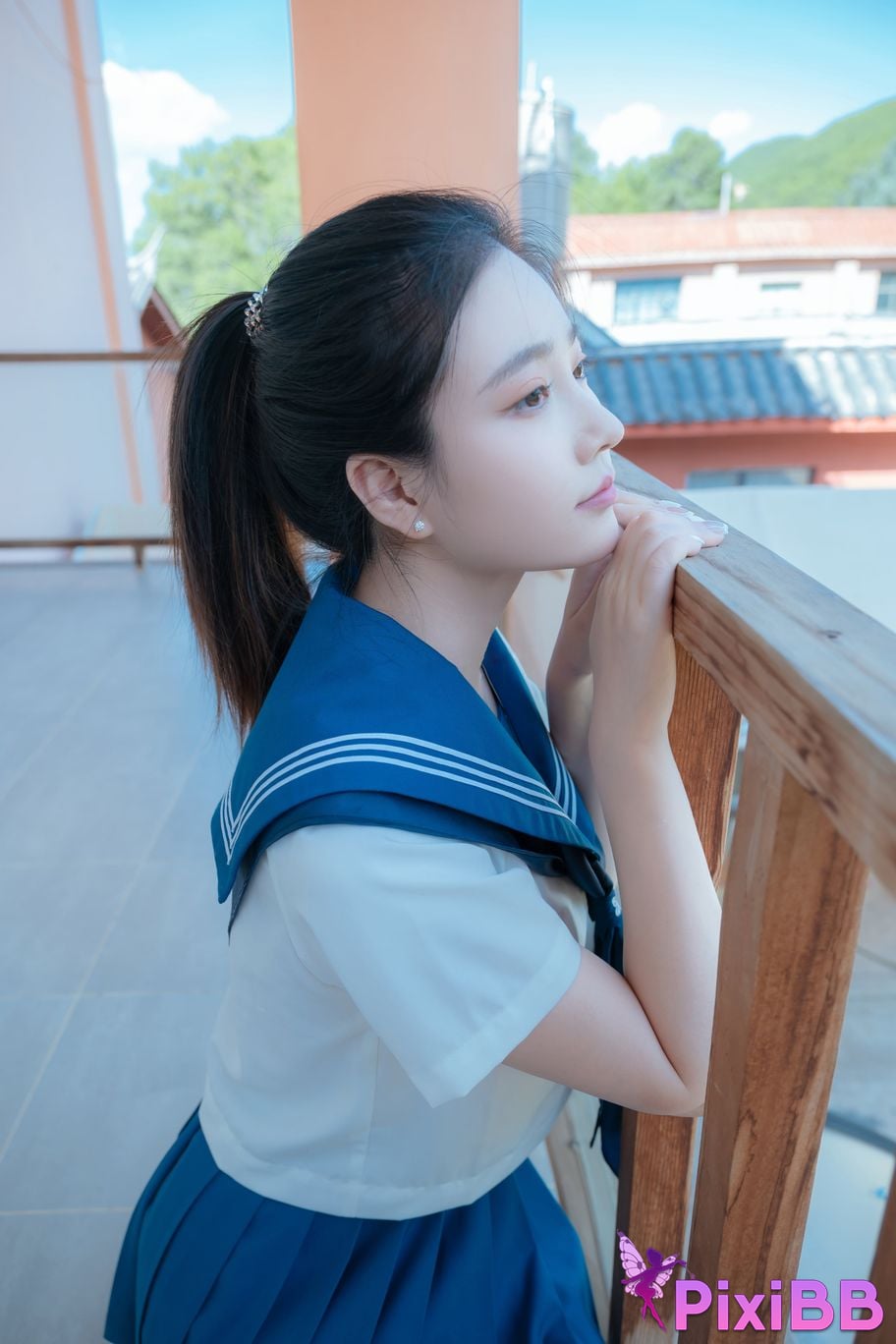 Cosplayer every year Nnian bubble summer JK PixiBB.COM 007 1