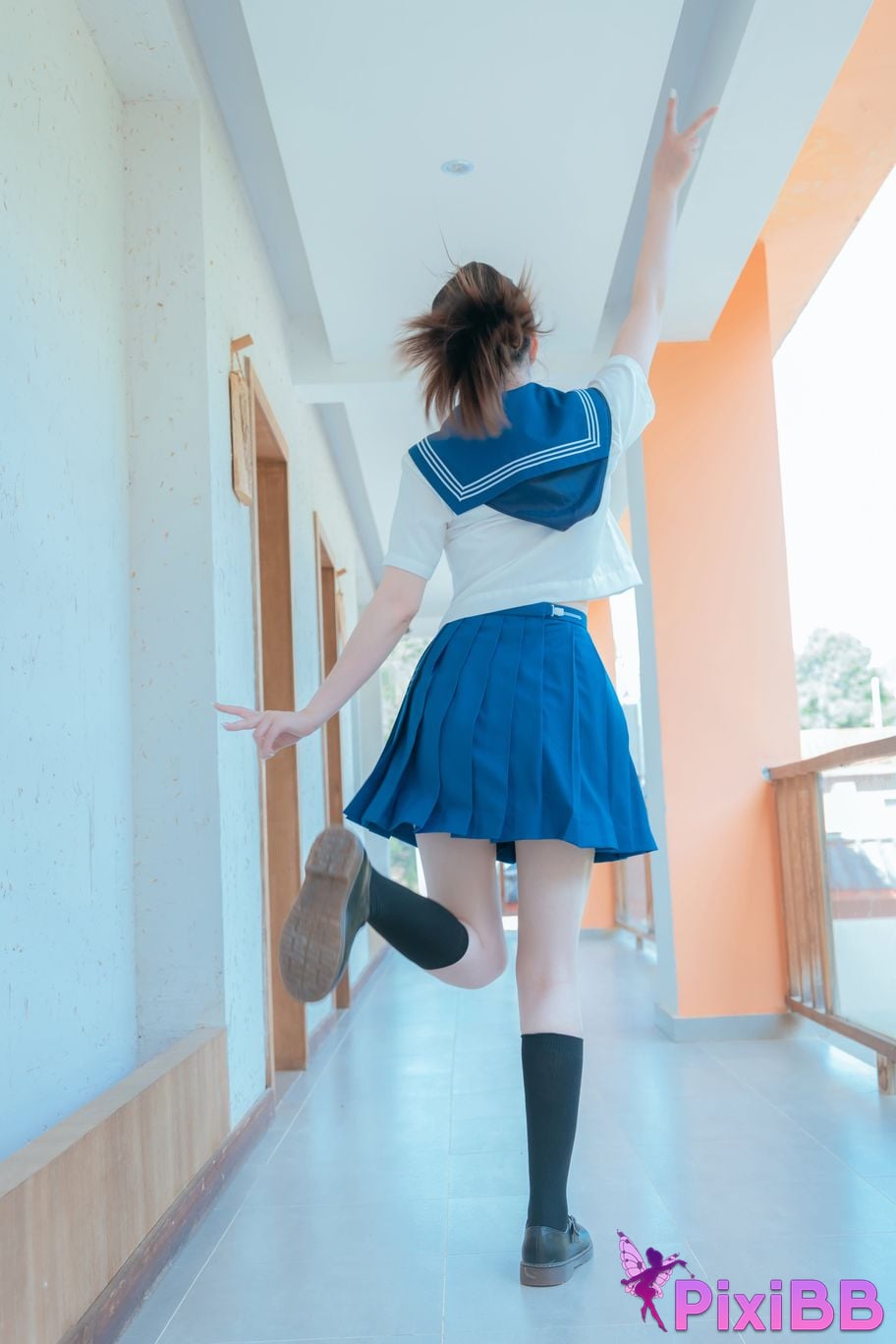 Cosplayer every year Nnian bubble summer JK PixiBB.COM 019 1