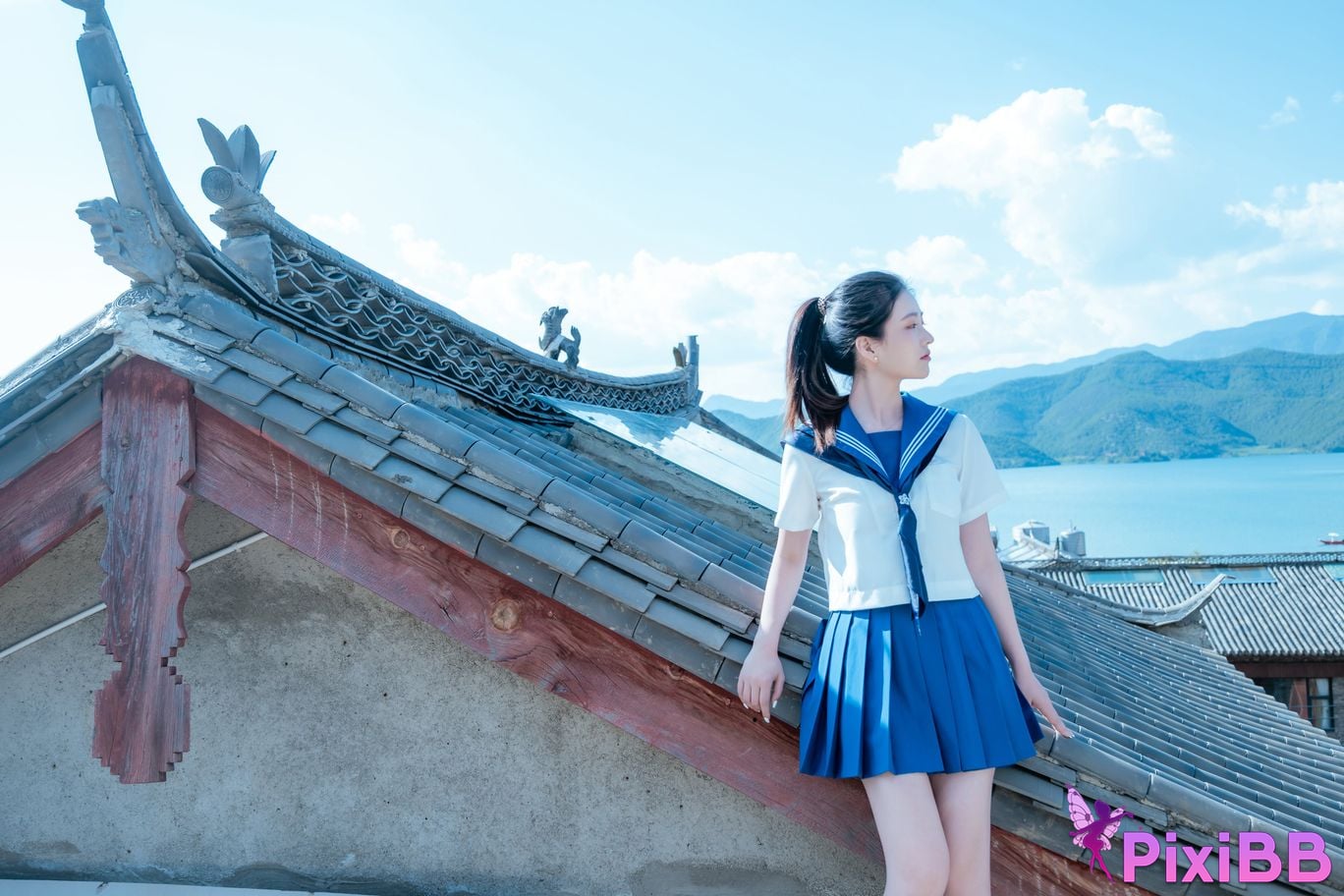 Cosplayer every year Nnian bubble summer JK PixiBB.COM 025 1