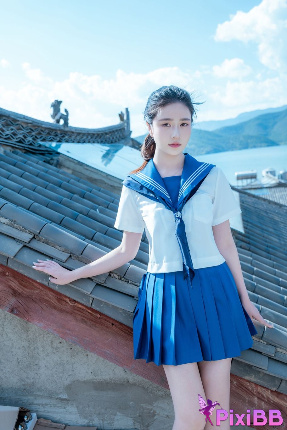 Cosplayer every year Nnian bubble summer JK PixiBB.COM 026 1