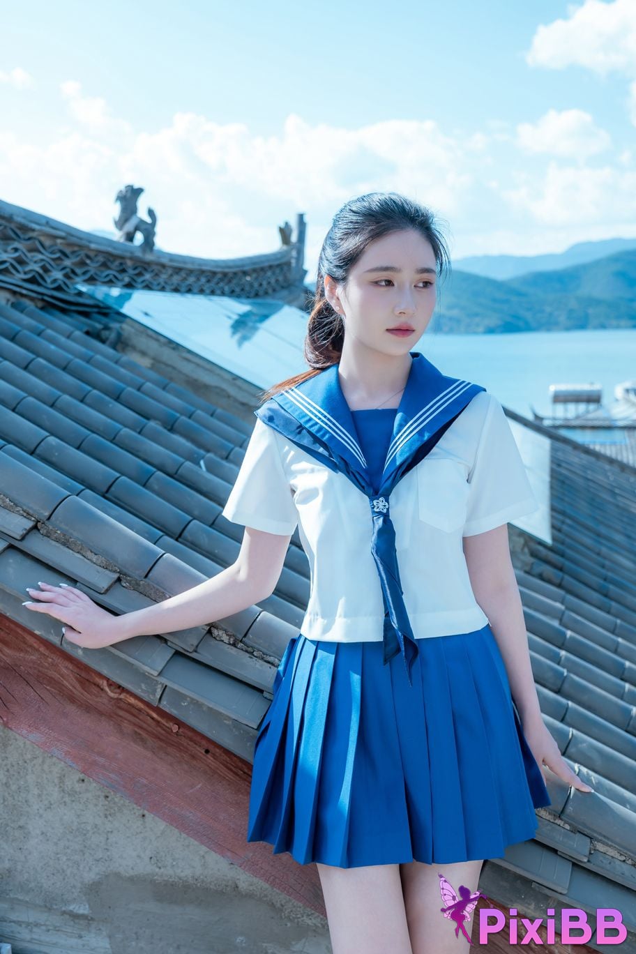 Cosplayer every year Nnian bubble summer JK PixiBB.COM 027 1