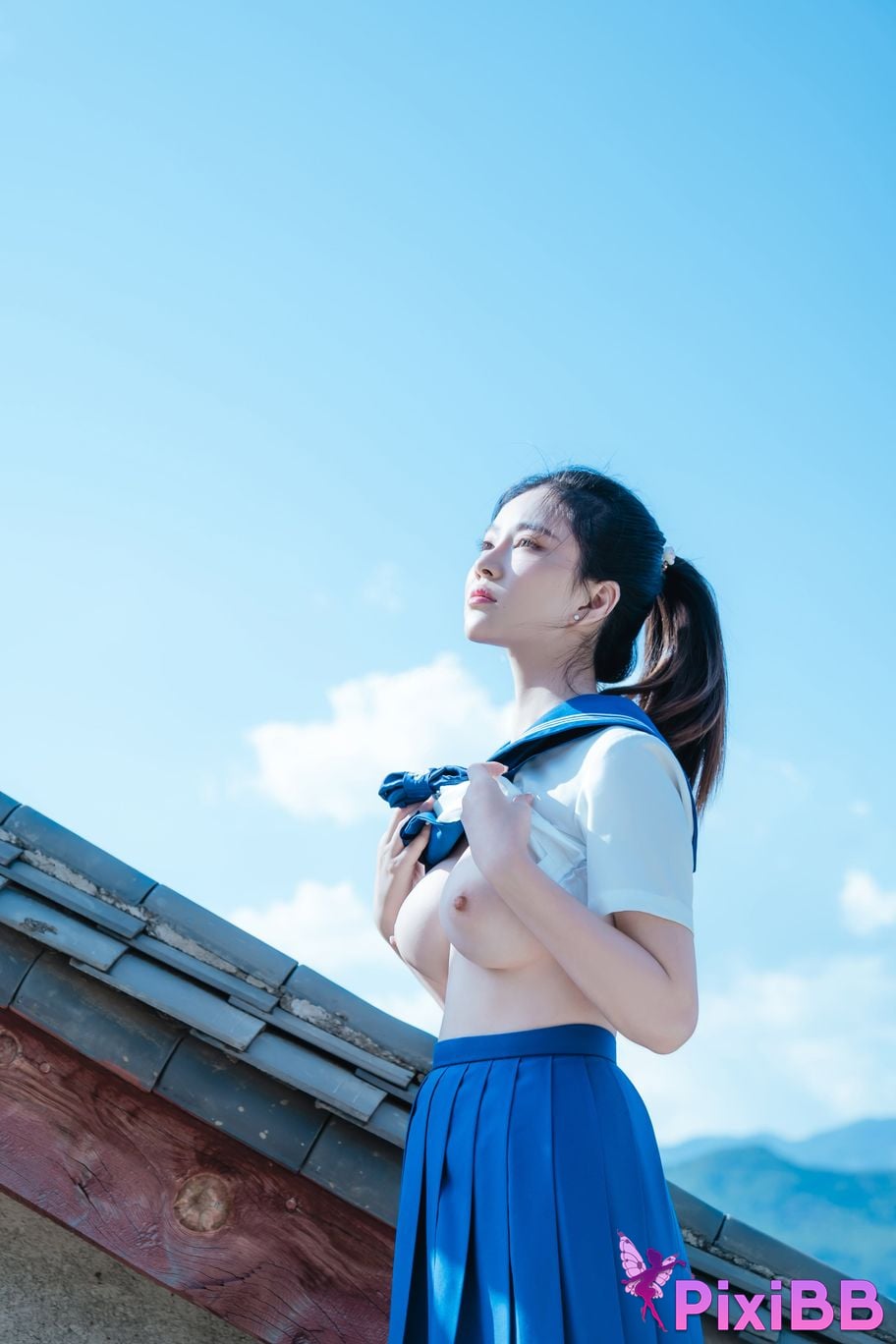 Cosplayer every year Nnian bubble summer JK PixiBB.COM 032 1