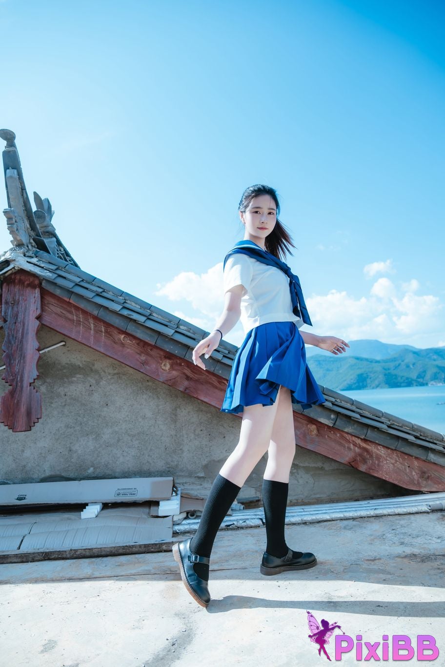 Cosplayer every year Nnian bubble summer JK PixiBB.COM 037 1