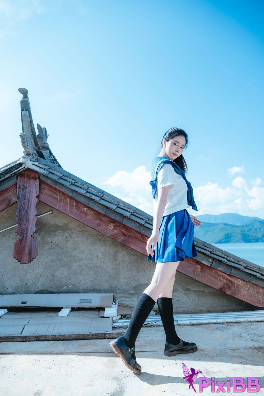 Cosplayer every year Nnian bubble summer JK PixiBB.COM 038 1