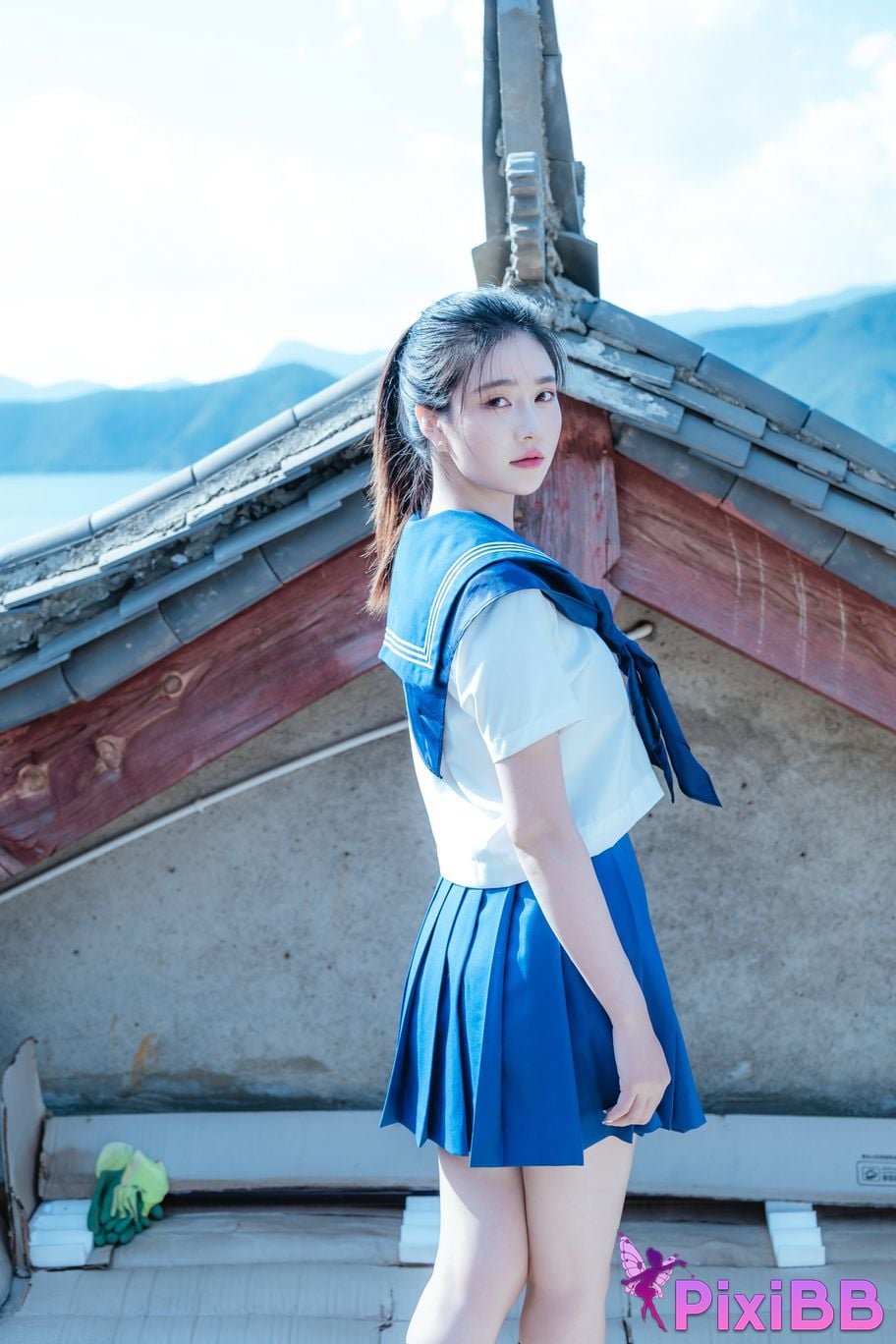 Cosplayer every year Nnian bubble summer JK PixiBB.COM 043 1