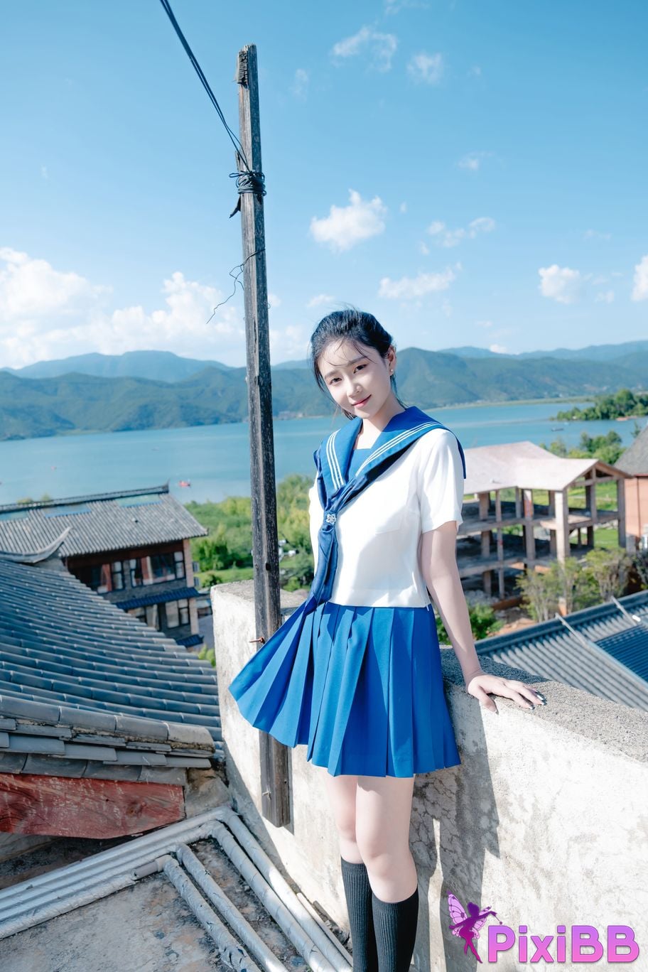 Cosplayer every year Nnian bubble summer JK PixiBB.COM 047 1