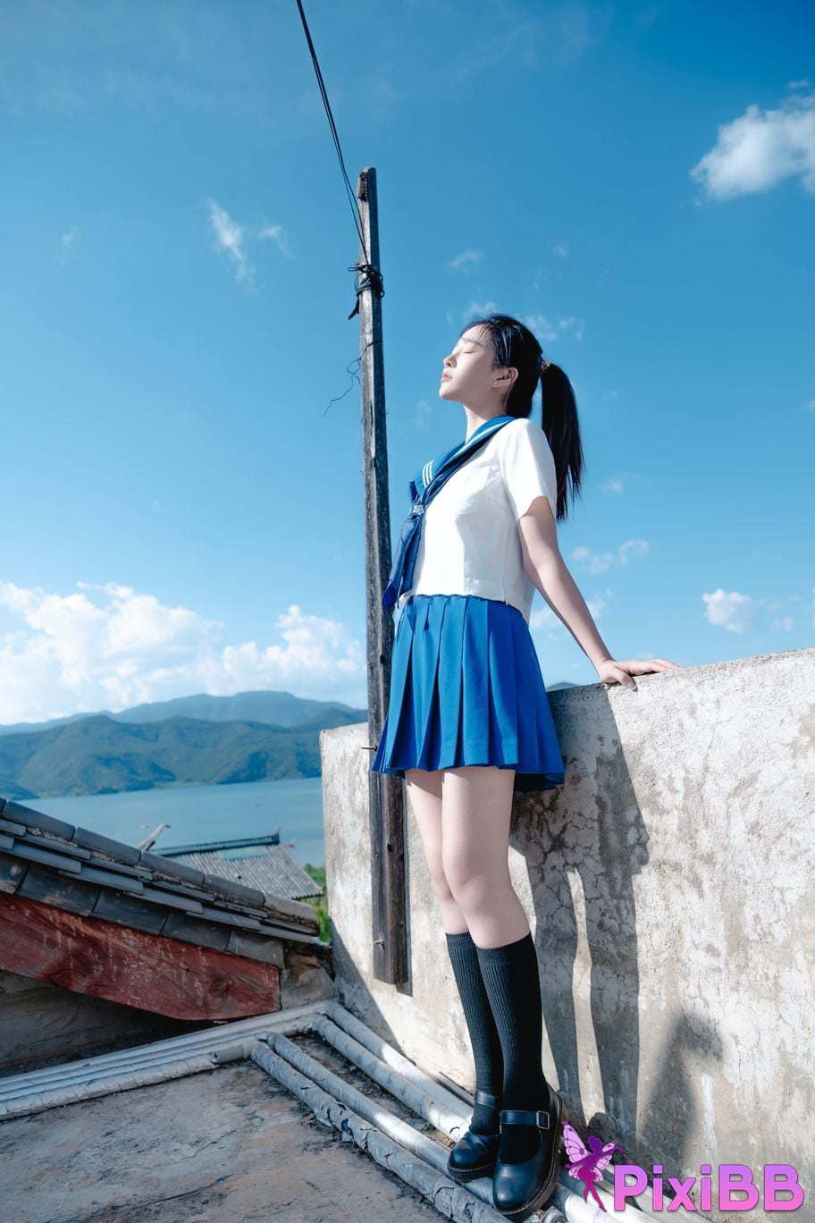 Cosplayer every year Nnian bubble summer JK PixiBB.COM 049 1