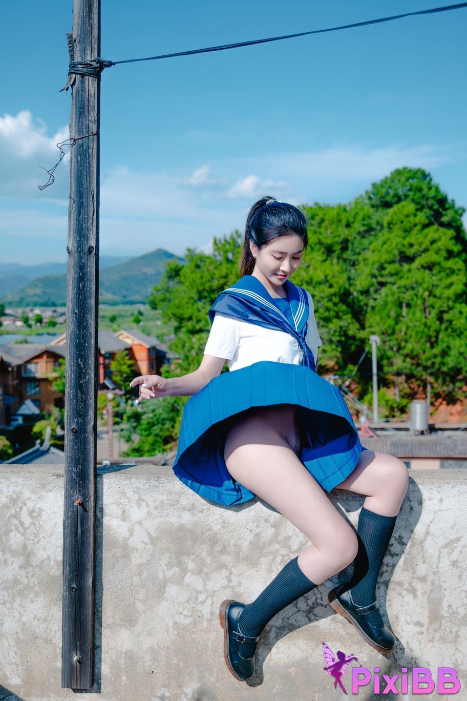 Cosplayer every year Nnian bubble summer JK PixiBB.COM 051 1