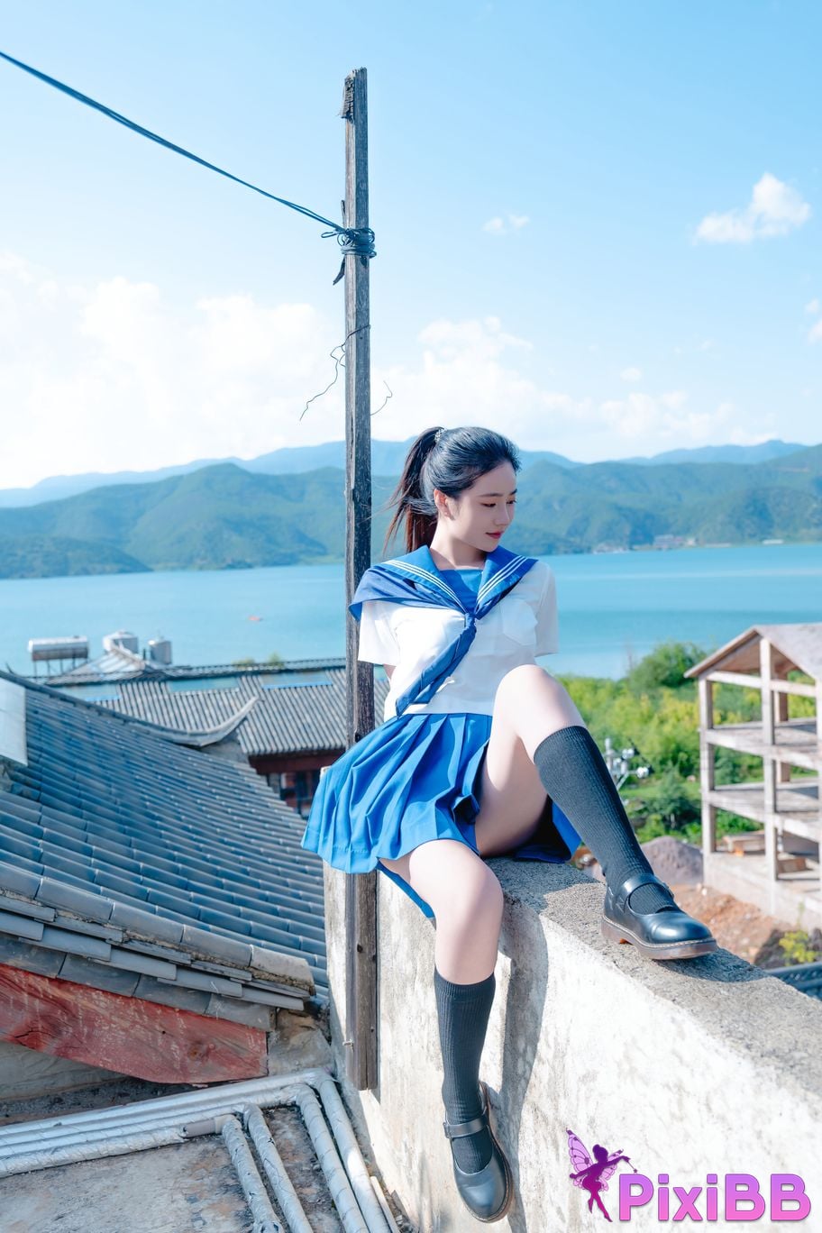 Cosplayer every year Nnian bubble summer JK PixiBB.COM 054 1