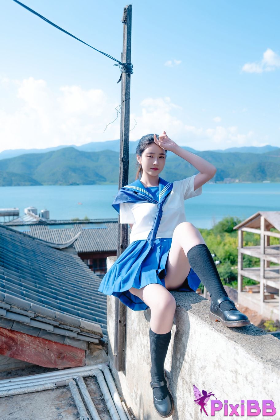 Cosplayer every year Nnian bubble summer JK PixiBB.COM 056 1