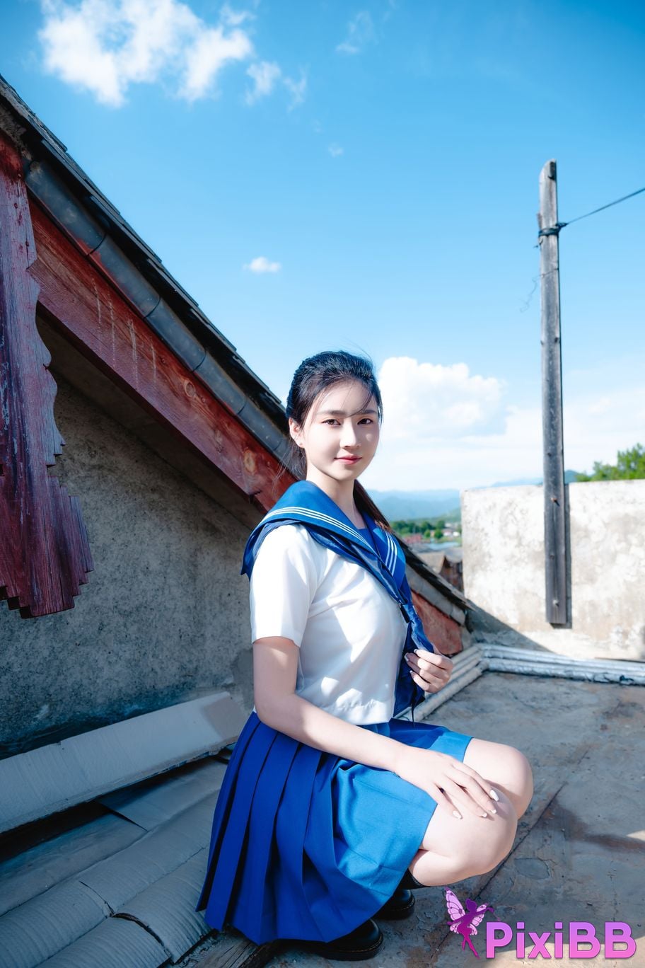 Cosplayer every year Nnian bubble summer JK PixiBB.COM 059 1