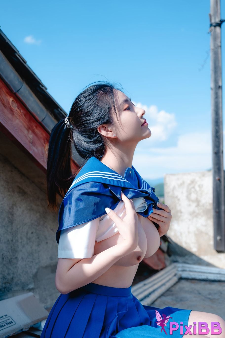 Cosplayer every year Nnian bubble summer JK PixiBB.COM 062 1