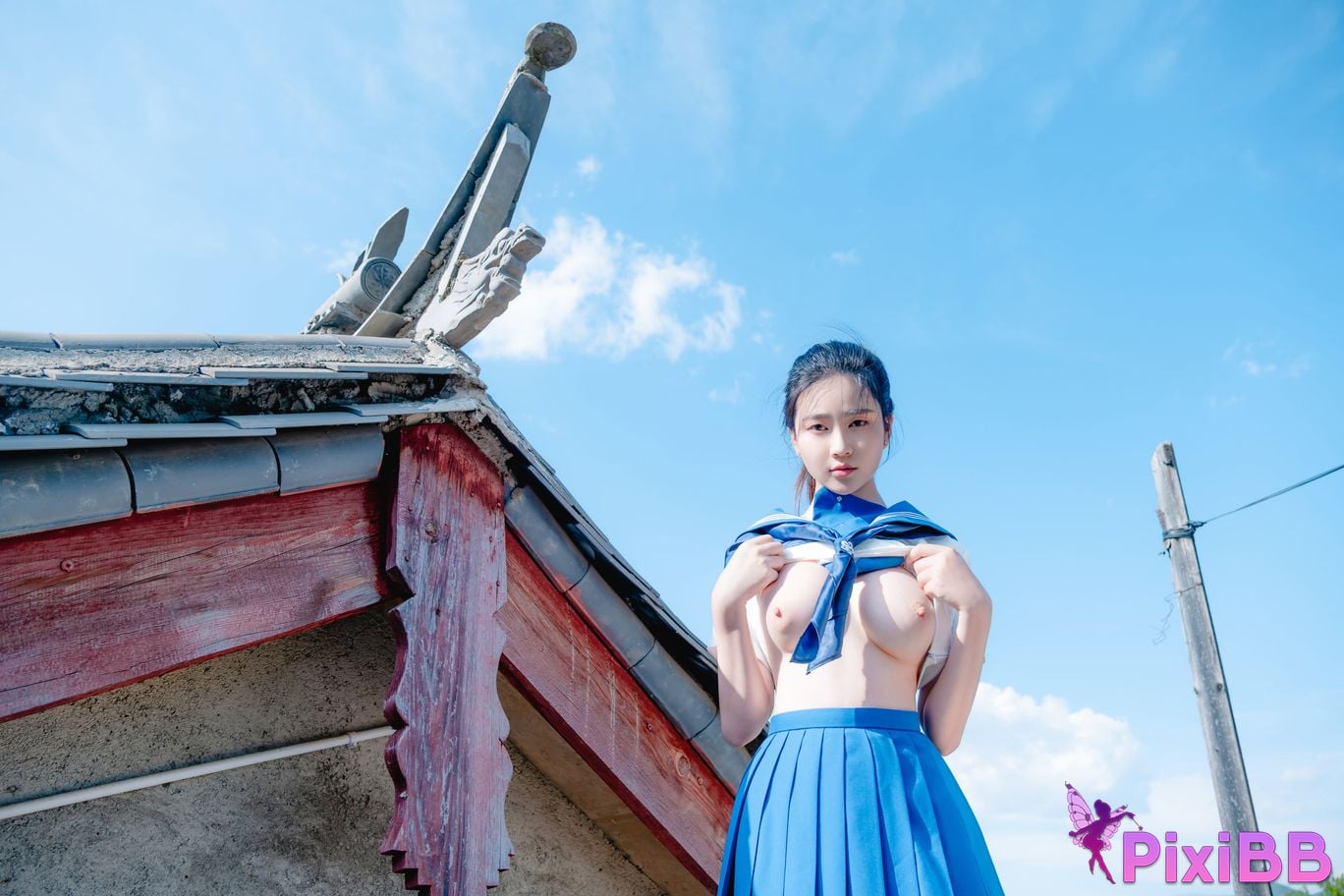 Cosplayer every year Nnian bubble summer JK PixiBB.COM 063 1