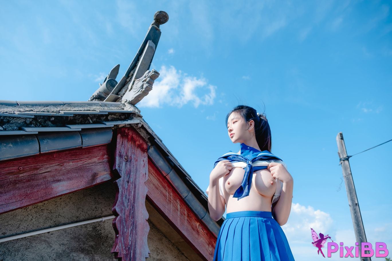 Cosplayer every year Nnian bubble summer JK PixiBB.COM 064 1