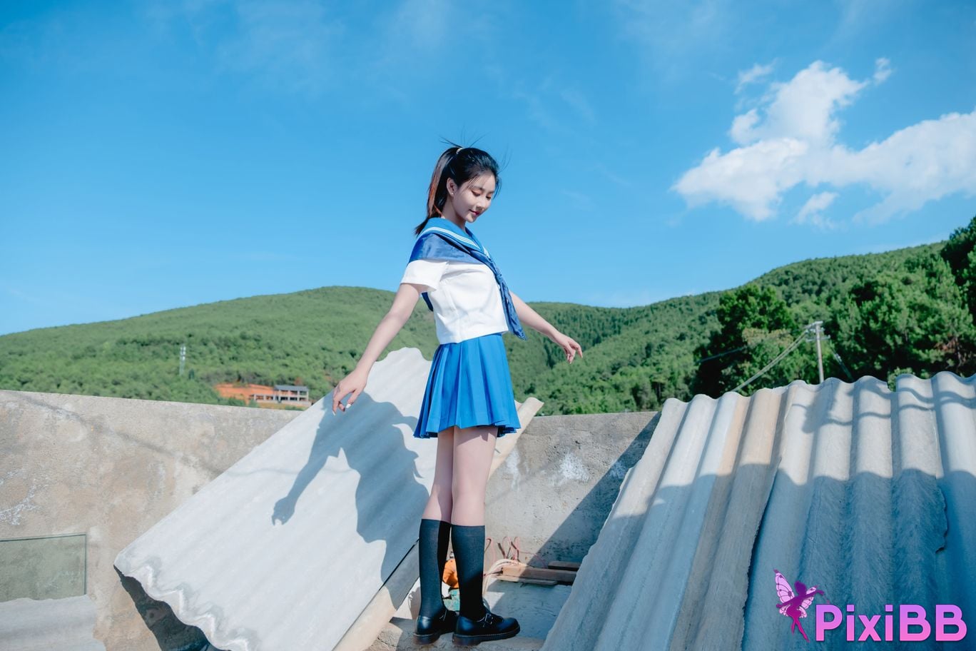 Cosplayer every year Nnian bubble summer JK PixiBB.COM 067 1