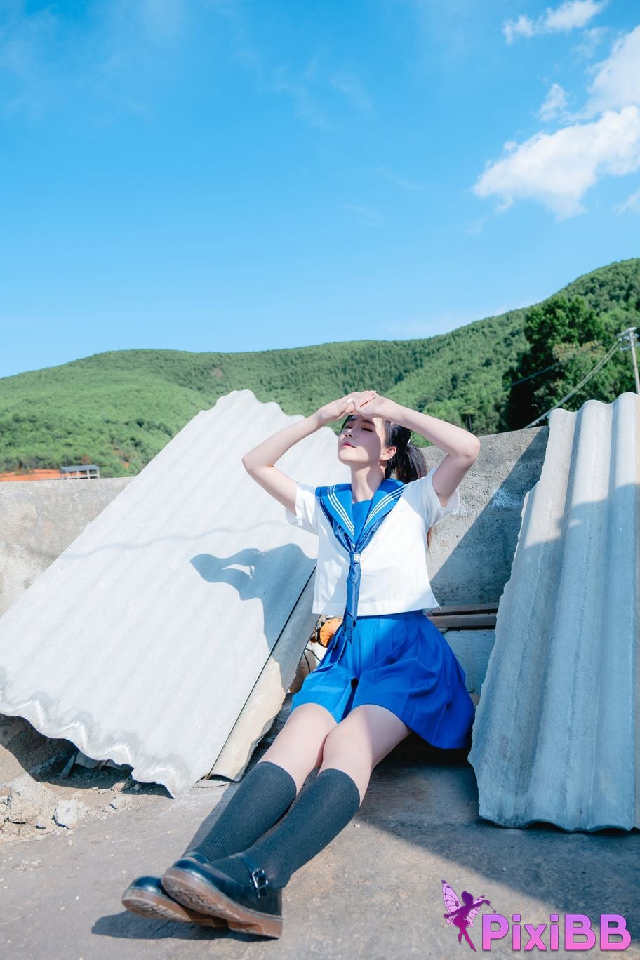 Cosplayer every year Nnian bubble summer JK PixiBB.COM 069 1