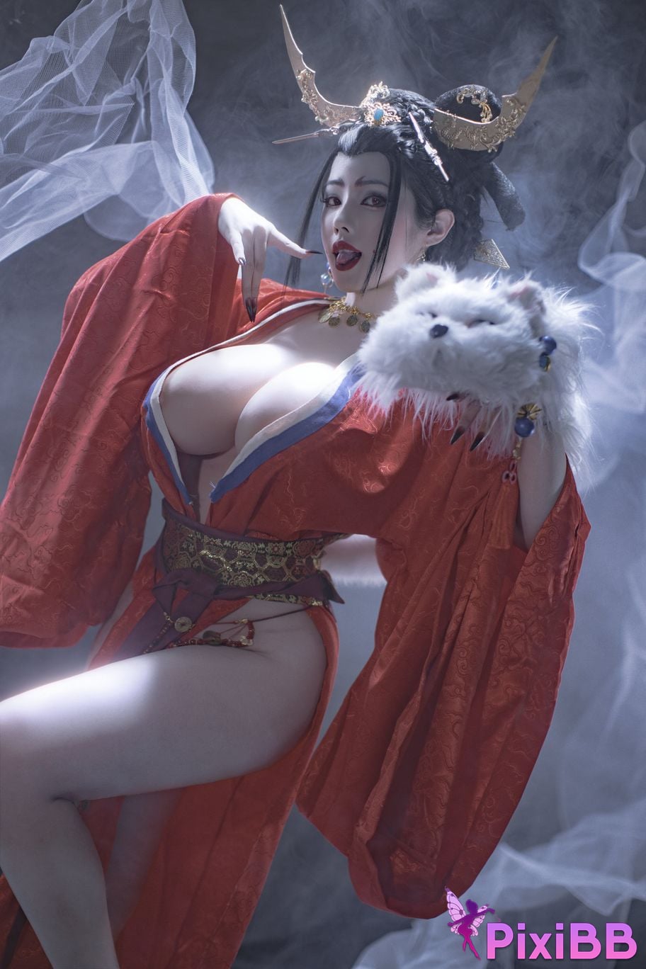 Cosplayer Titanium alloy TiTi Impermanence Fox PixiBB.COM 014 1