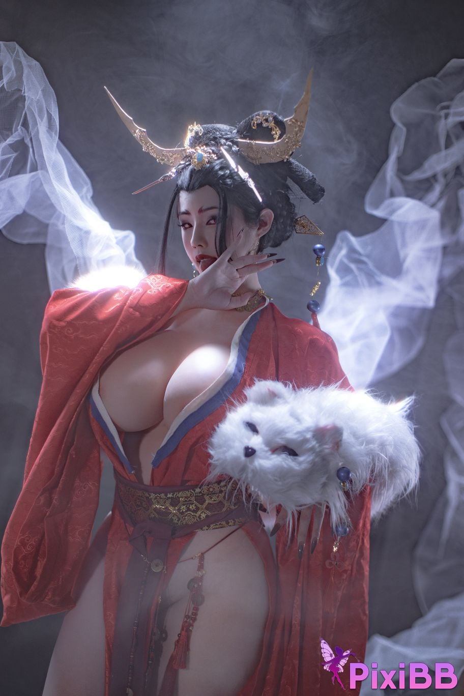 Cosplayer Titanium alloy TiTi Impermanence Fox PixiBB.COM 015 1