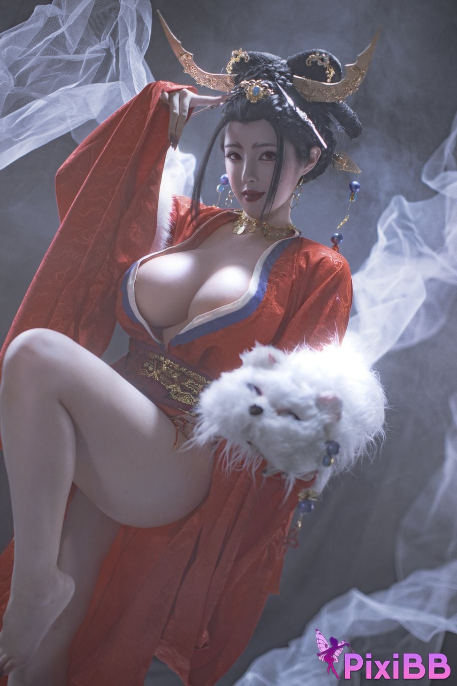 Cosplayer Titanium alloy TiTi Impermanence Fox PixiBB.COM 016 1