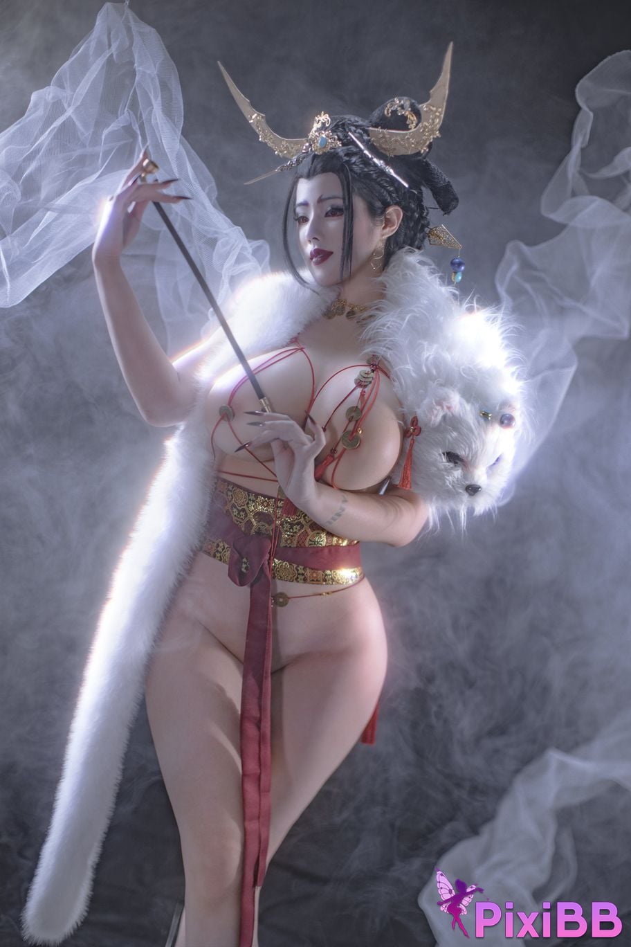 Cosplayer Titanium alloy TiTi Impermanence Fox PixiBB.COM 054 1