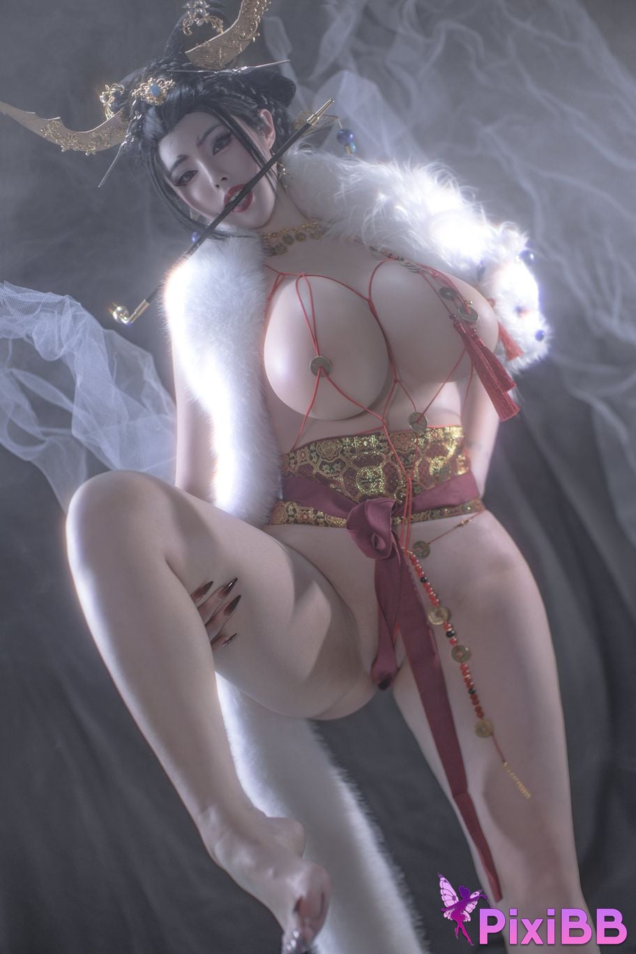 Cosplayer Titanium alloy TiTi Impermanence Fox PixiBB.COM 057 1