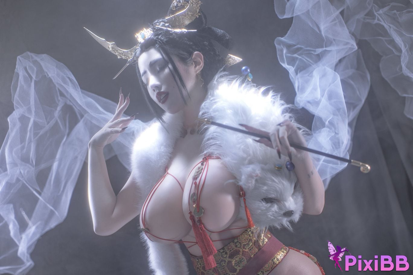 Cosplayer Titanium alloy TiTi Impermanence Fox PixiBB.COM 059 1