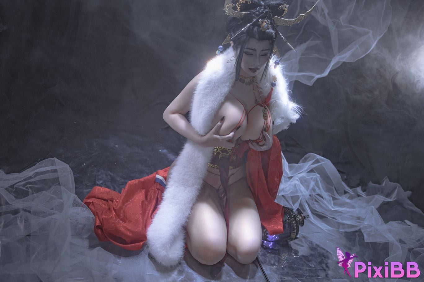 Cosplayer Titanium alloy TiTi Impermanence Fox PixiBB.COM 083 1