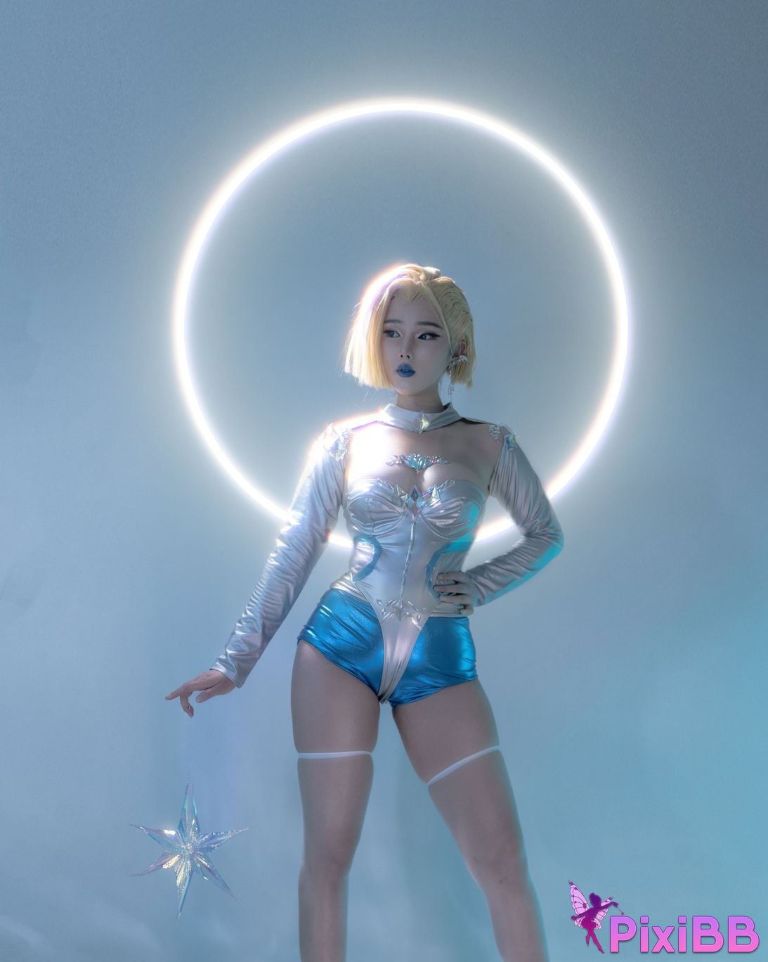 Cosplayer Titanium alloy TiTi white empress PixiBB.COM 072 1