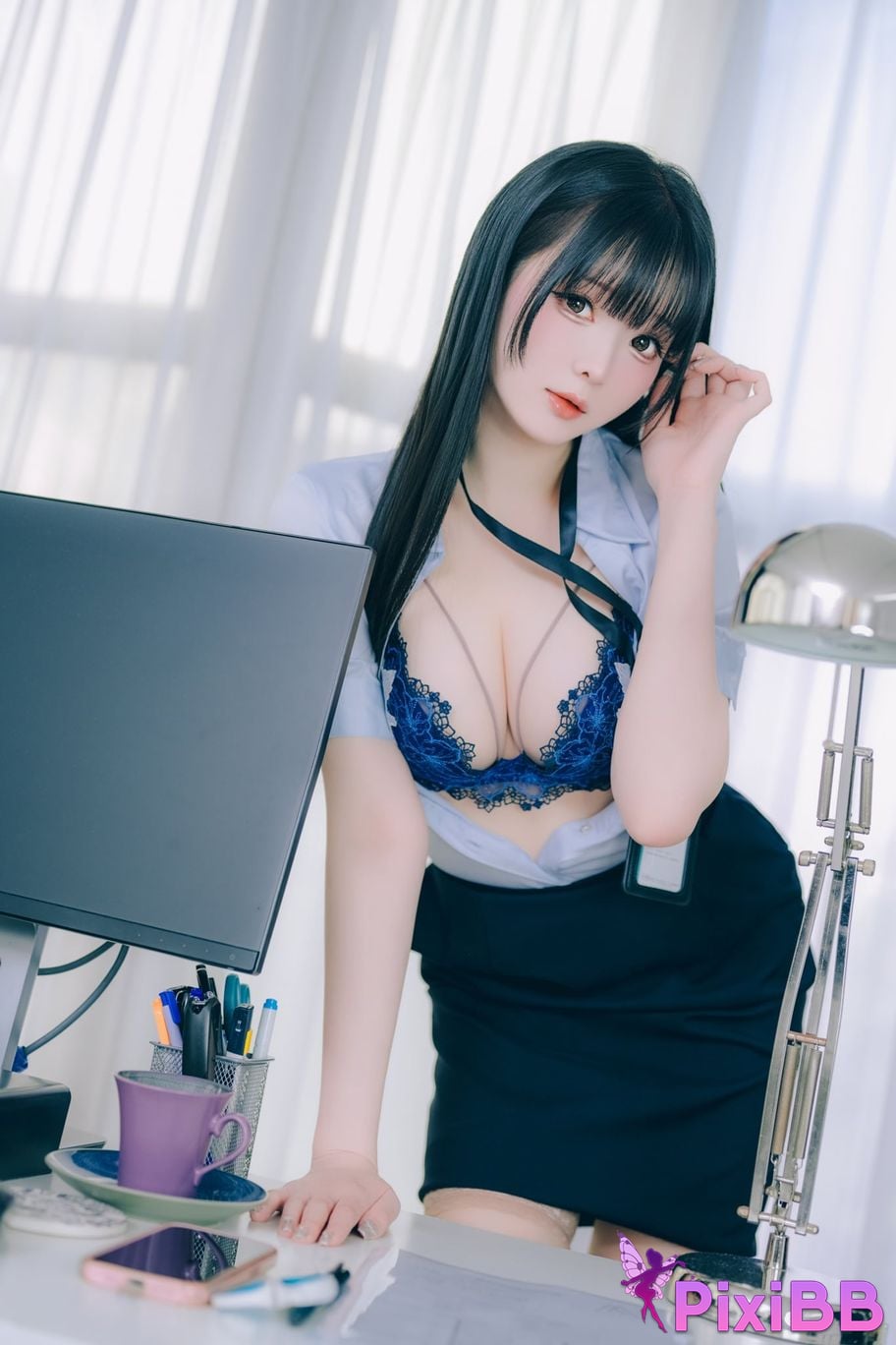 Cosplayer Shimotsuki shimo DL Photo collection Shimo Secret Office Vol.02 PixiBB.COM 051 1