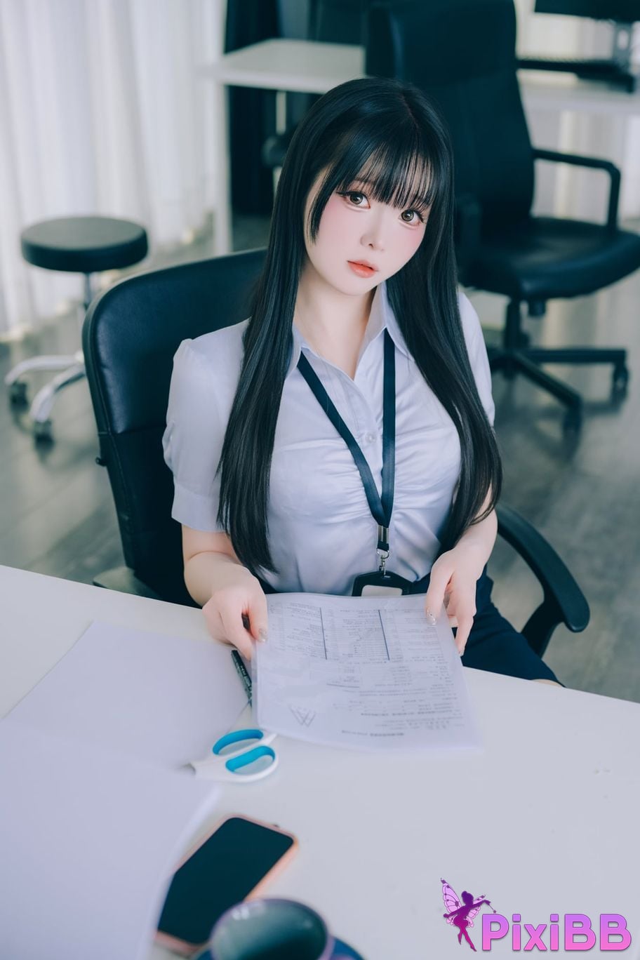 Cosplayer Shimotsuki shimo DL Photo collection Shimo Secret Office Vol.02 PixiBB.COM 052 1