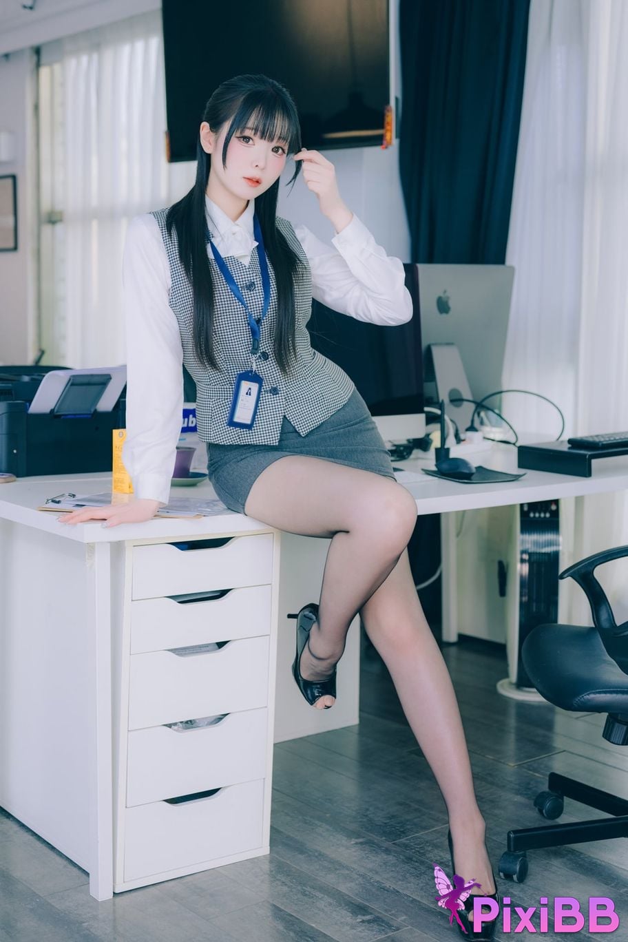 Cosplayer Shimotsuki shimo DL Photo collection Shimo Secret Office Vol.02 PixiBB.COM 083 1