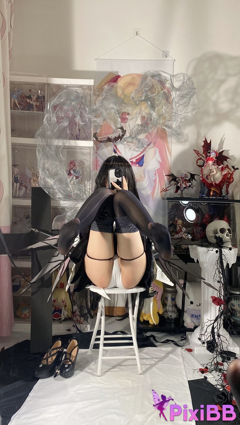 Cosplayer white oak Shirly Arknights arturo PixiBB.COM 071 1