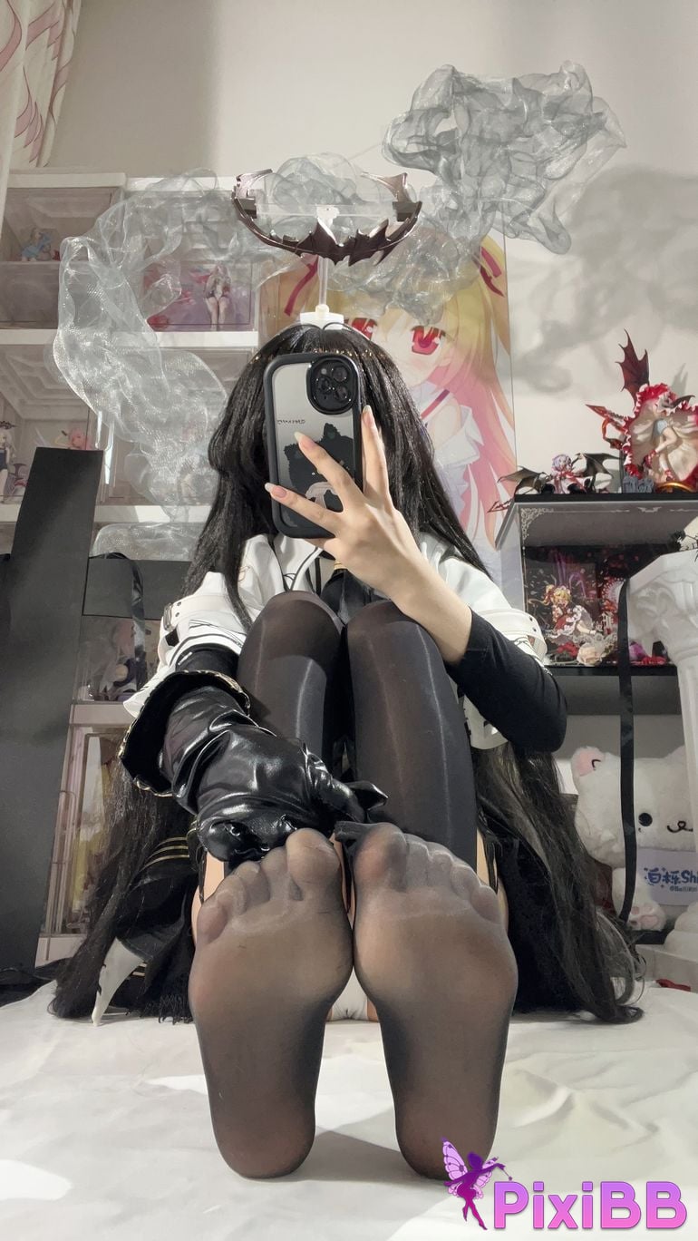 Cosplayer white oak Shirly Arknights arturo PixiBB.COM 080 1