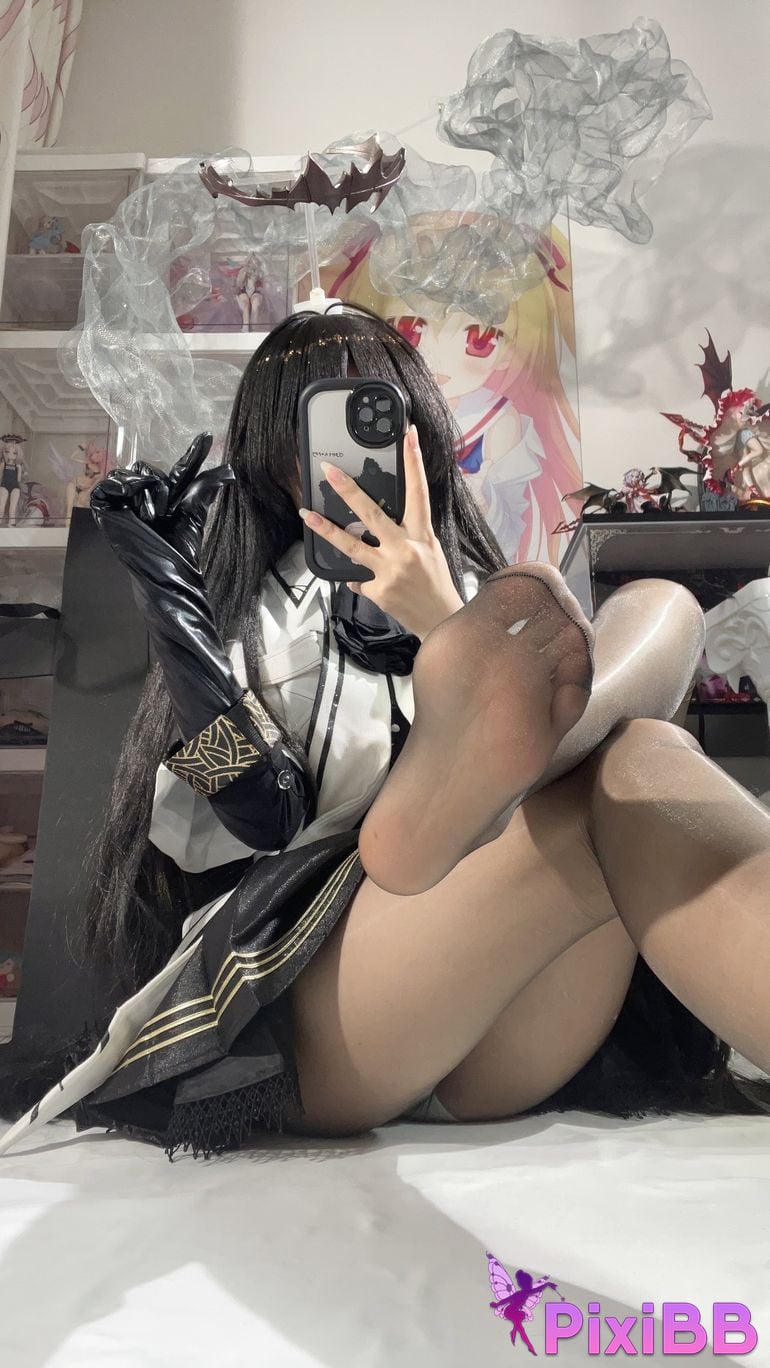 Cosplayer white oak Shirly Arknights arturo PixiBB.COM 101 1