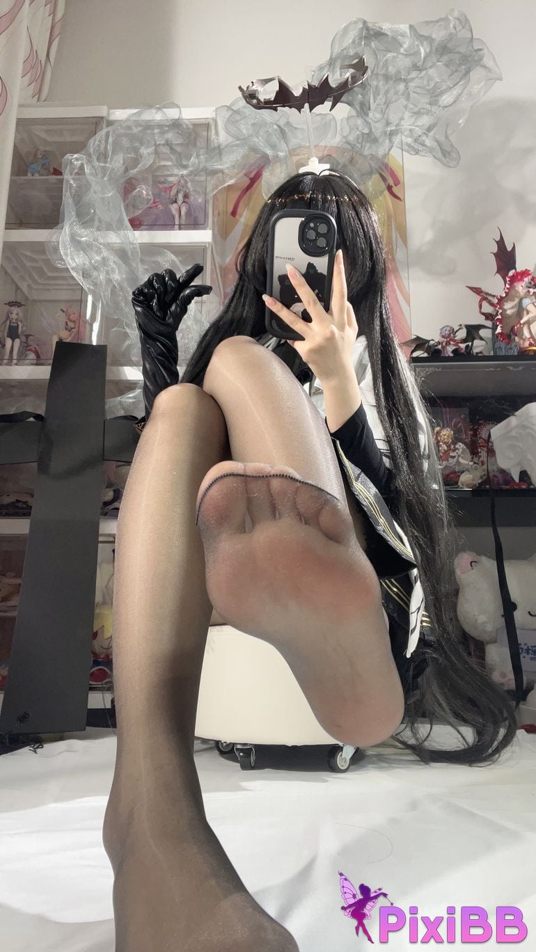 Cosplayer white oak Shirly Arknights arturo PixiBB.COM 103 1