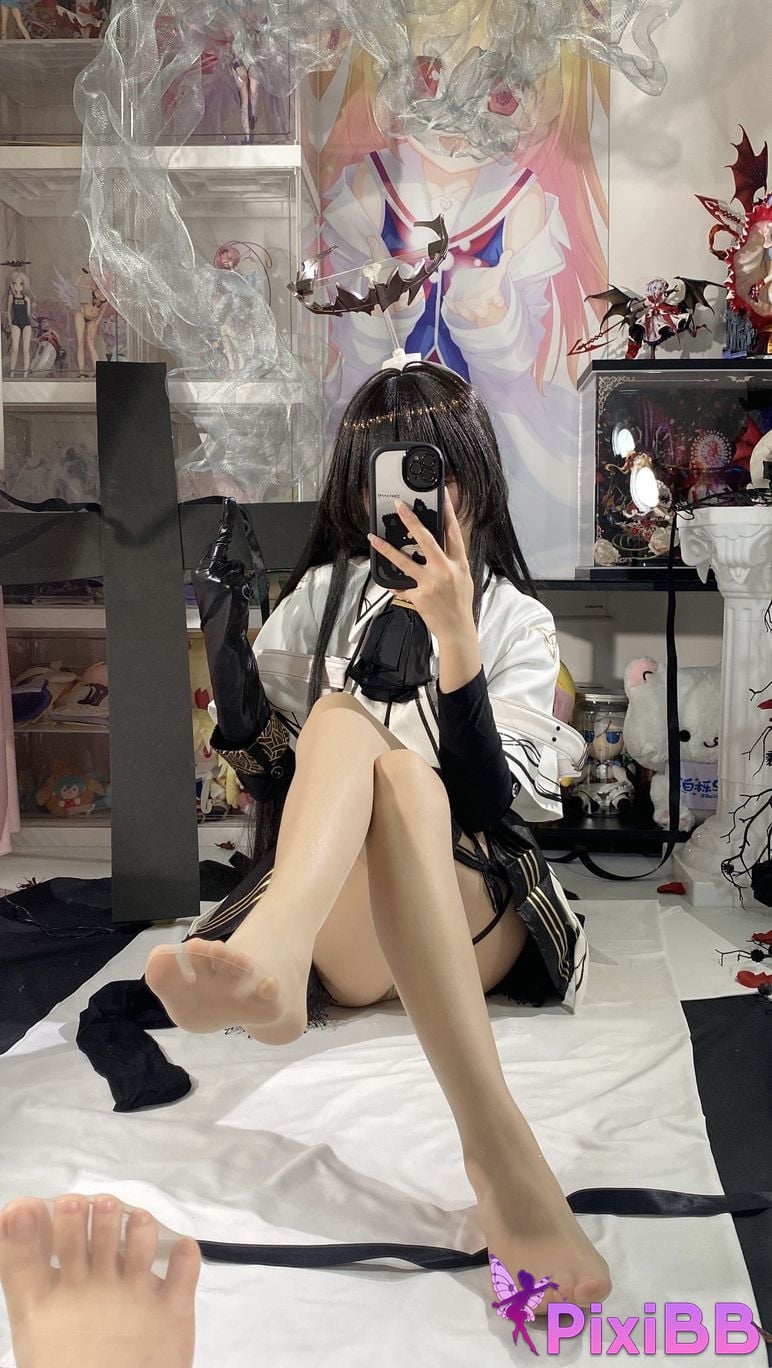Cosplayer white oak Shirly Arknights arturo PixiBB.COM 114 1