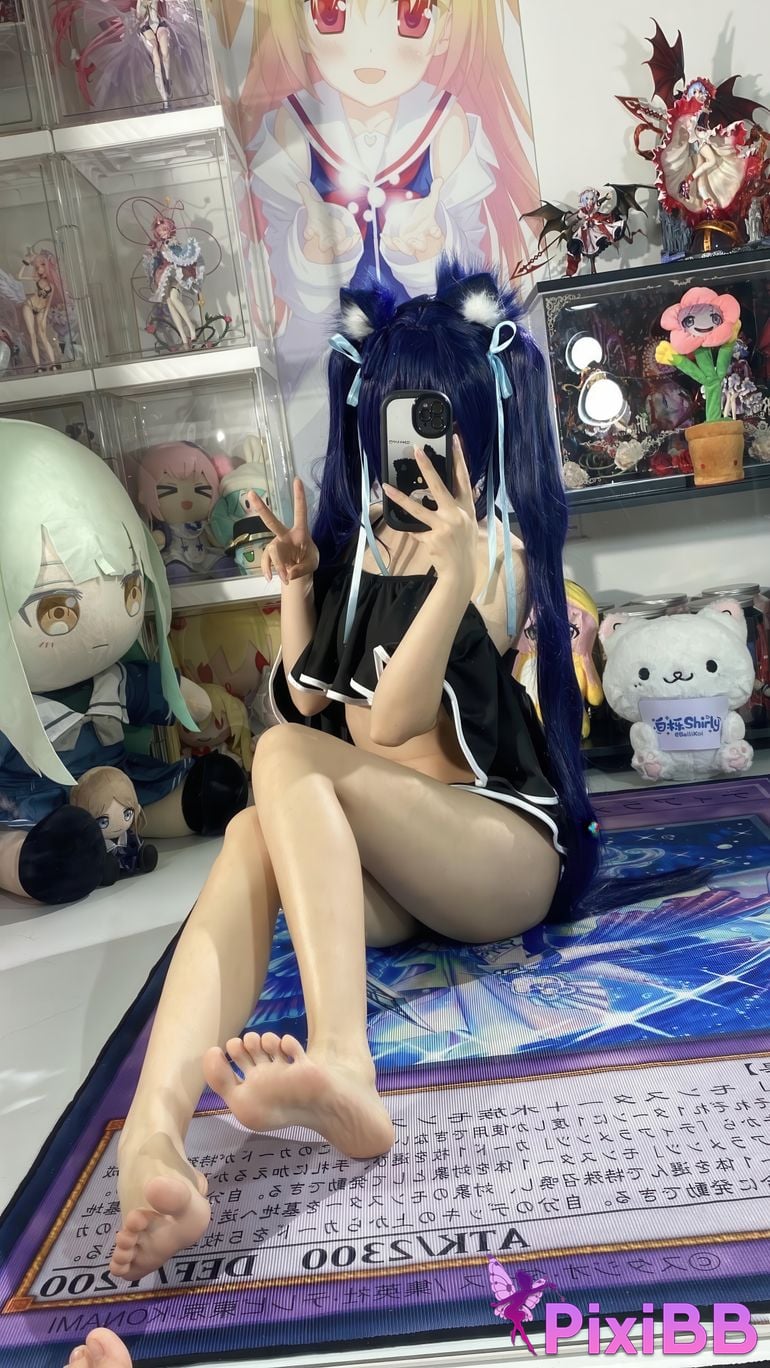 Cosplayer white oak Shirly Kuromi Akane PixiBB.COM 012 1