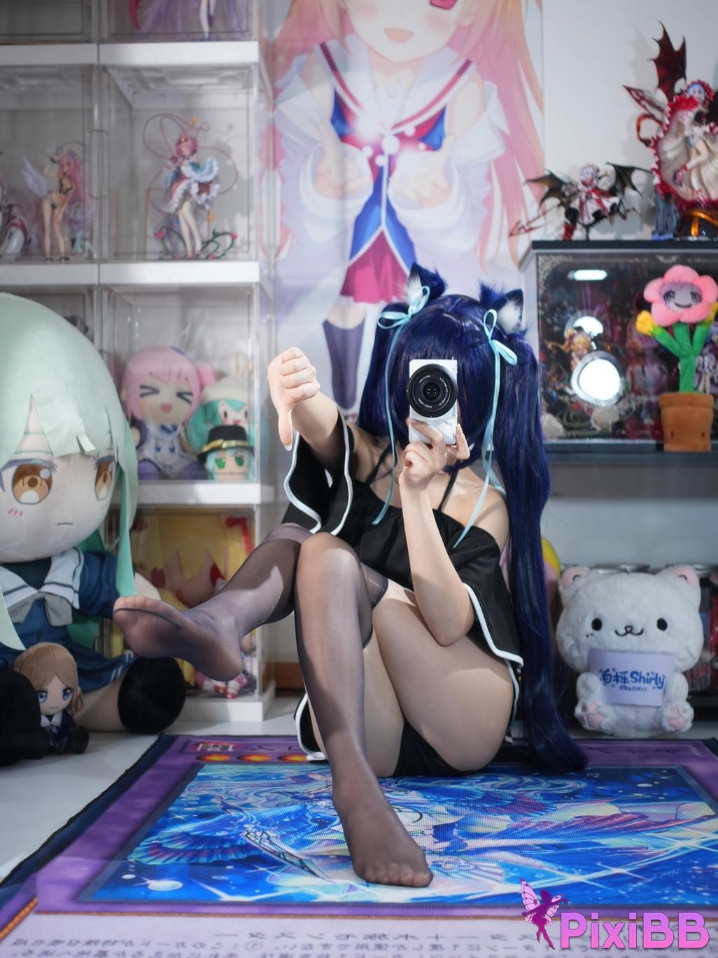 Cosplayer white oak Shirly Kuromi Akane PixiBB.COM 027 1