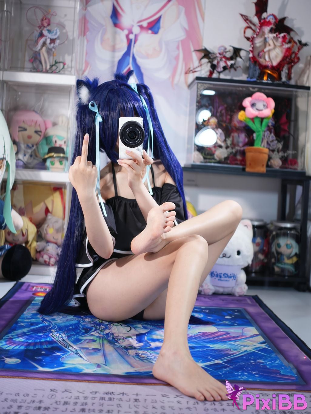 Cosplayer white oak Shirly Kuromi Akane PixiBB.COM 042 1