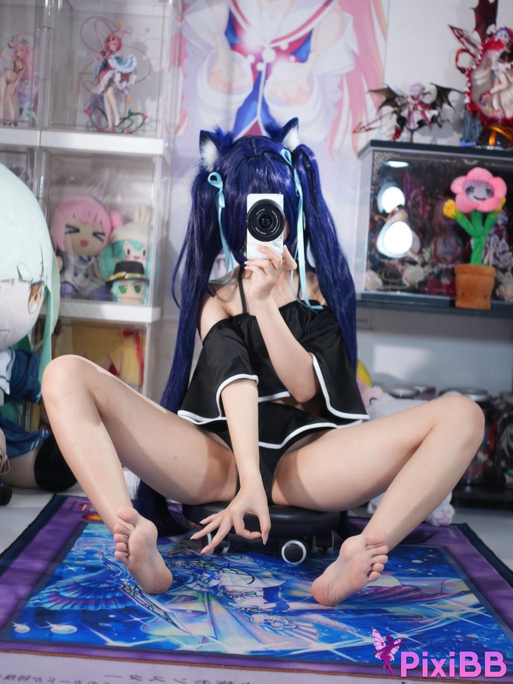 Cosplayer white oak Shirly Kuromi Akane PixiBB.COM 045 1