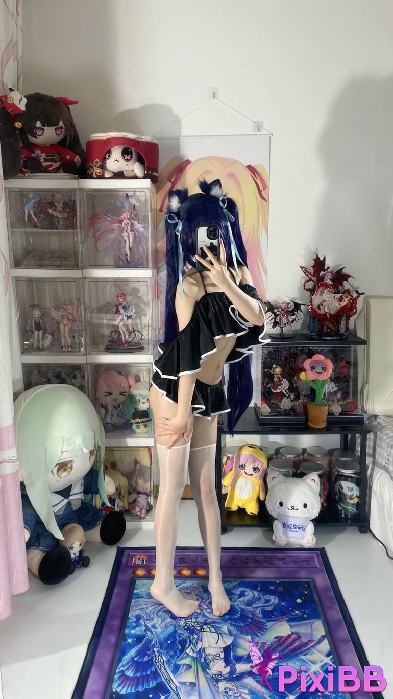 Cosplayer white oak Shirly Kuromi Akane PixiBB.COM 047 1