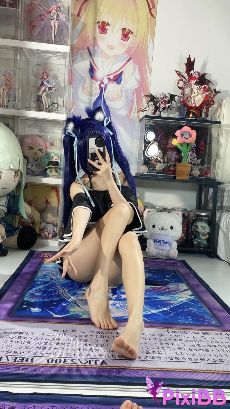 Cosplayer white oak Shirly Kuromi Akane PixiBB.COM 060 1