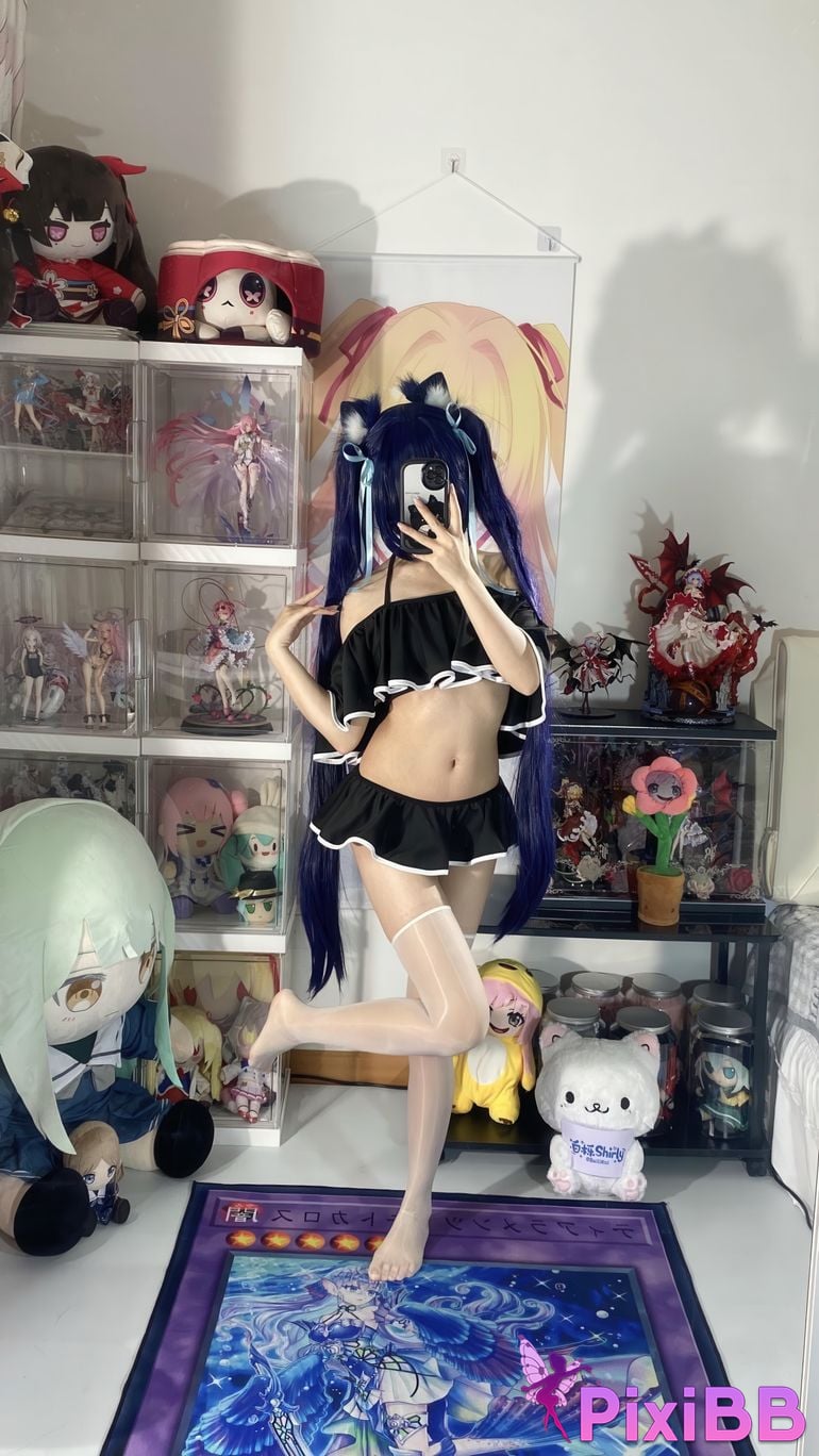 Cosplayer white oak Shirly Kuromi Akane PixiBB.COM 061 1