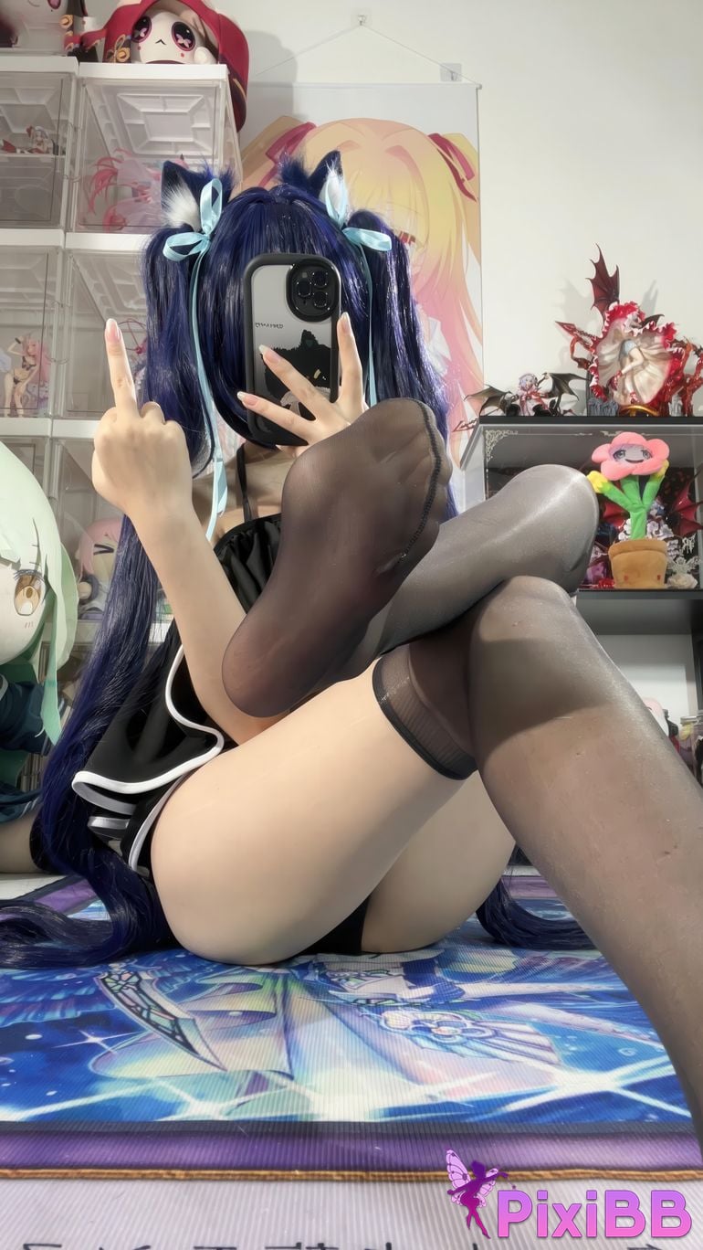 Cosplayer white oak Shirly Kuromi Akane PixiBB.COM 072 1