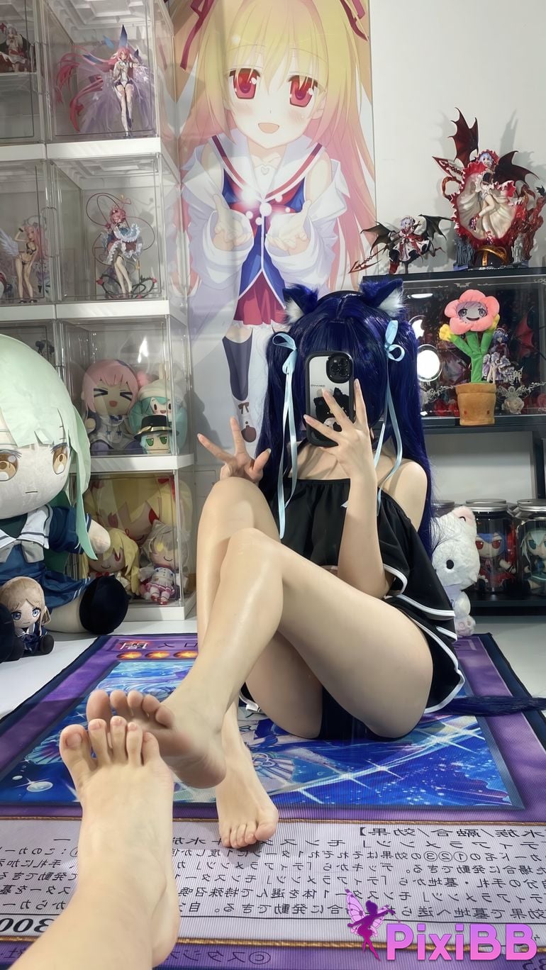Cosplayer white oak Shirly Kuromi Akane PixiBB.COM 083 1