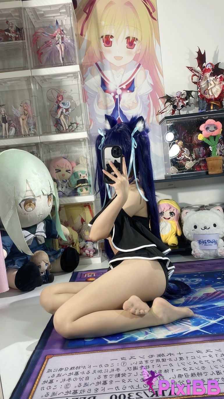 Cosplayer white oak Shirly Kuromi Akane PixiBB.COM 087 1