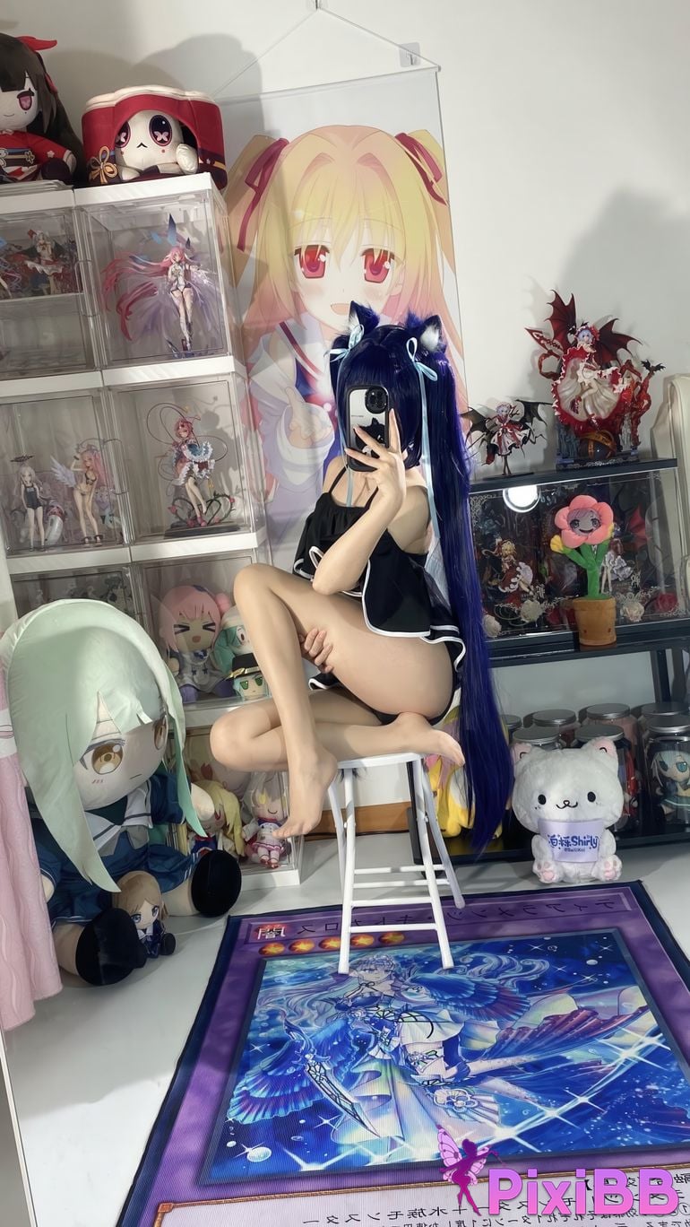 Cosplayer white oak Shirly Kuromi Akane PixiBB.COM 089 1